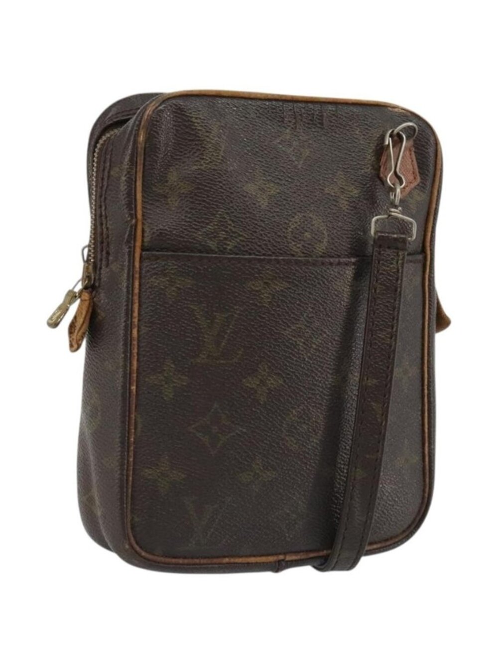 Authentic LOUIS VUITTON Monogram Mini Danube Shoulder Bag LV